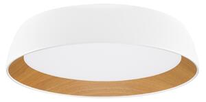 Bílé kovové stropní LED světlo Nova Luce Sigi 45 cm