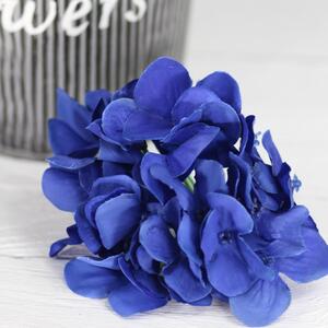 Květ hortenzie - tmavě modrý