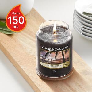 Yankee Candle vonná svíčka Classic ve skle velká Black Coconut 623 g