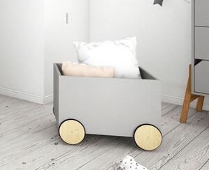 Box na hračky Lori - šedý