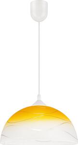 Lamkur LM 1.1/30 KITCHEN C 28101 - Žlutý lustr do kuchyně (Závěsné žluté svítidlo do kuchyně)