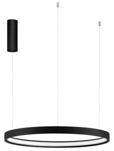 -25 % Dny MOMENTI– Černé kovové závěsné LED světlo Nova Luce Perrine 60 cm