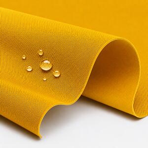 Nepromokavá látka Kodura PVC zátěr 600D, 360 g/m², šíře 150 cm, žlutá