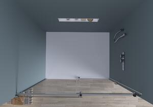 Cerano Santoro, sprchové posuvné dveře 130x195 cm, 6mm čiré sklo, chromový profil, CER-CER-424939
