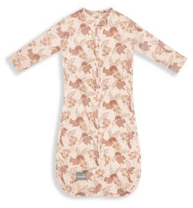 Spací pytel pro miminko Sleepee Third Step Swaddle Vintage Animals Almond