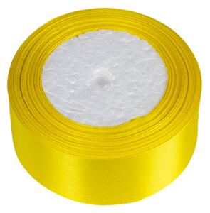 Bellatex Stuha saténová 40 mm/ 22,5 m Žlutá