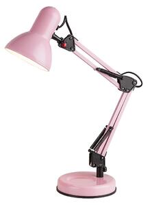 Rabalux 4179 SAMSON - Stolní lampa v růžové barvě (Růžová stolní lampa)