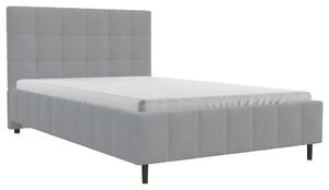 ČALOUNĚNÁ POSTEL, 140/200 cm, barvy stříbra MID.YOU, Online Only
