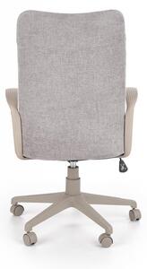 Kancelářská židle ARCTIC – látka, šedá