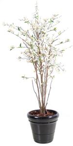 Umělá Třešeň strom deluxe, bílá 150 cm