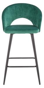Barová židle H96 (tmavě zelená)