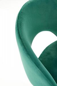 Barová židle H96 (tmavě zelená)