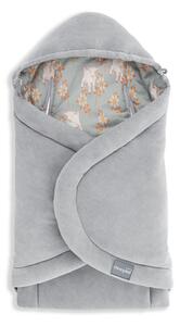 Fusak/zavinovačka/deka do autosedačky Sleepee Vintage Animals Sky Blue