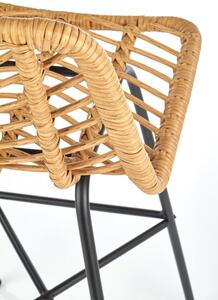 Barová židle H97 (přírodní ratan)
