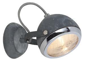Brilliant 14910/70 RIDER - Industriální nástěnná lampa (Retro industriální svítidlo na zeď 1 x G9, bez vypínače)