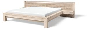 NEXT 180 WHITE | Manželská postel s nočními stolky
