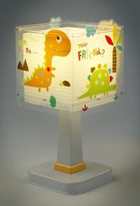 Dalber 73451 DINOS - Dětská stolní lampička s dinosaury