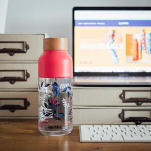 Quokka Tritanová láhev Ice kytky 570 ml