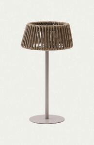 ALDET zahradní solární stolní lampa béžová