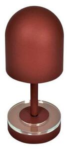 AYTM Akumulátorová lampa Luceo, hnědá, kov, 24 cm, stmívatelné, IP44, stmívatelný, Hnědá / rez, Obývací pokoj / jídelna, kov, Moderní