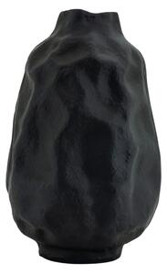 By-Boo Černá hliníková váza Dent 37 cm