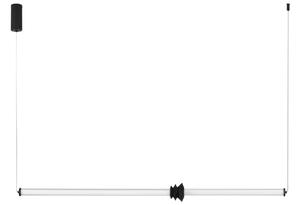 -25 % Dny MOMENTI– Černé závěsné LED světlo Nova Luce Atmosfera 110 cm