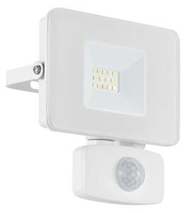 Eglo 33156 FAEDO 3 - Nástěnné světlo IP44 v bílé barvě se senzorem 10W (Venkovní LED reflektor)