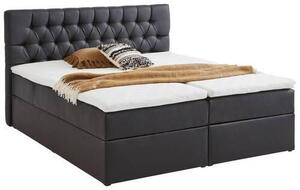 AMERICKÁ POSTEL, 180/200 cm, černá MID.YOU, Online Only