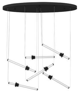 -25 % Dny MOMENTI– Černé závěsné LED světlo Nova Luce Atmosfera 120 cm
