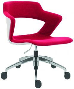 Kancelářská židle 2160 TC Aoki ALU (čalouněný sedák a opěrák)