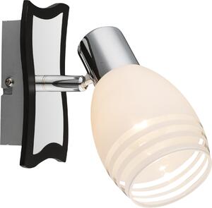 Globo 541010-1 TOAY - Nástěnné svítidlo s naklápěcím stínidlem 1 x E14 (Moderní nástěnná lampička, naklápěcí stínidlo, bez vypínače)