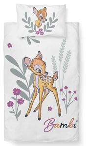 Povlečení do postýlky Bambi Květinový Svět 100x135 / 40x60 cm