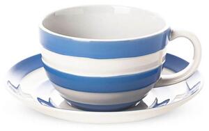 Šálek s podšálkem Blue Stripes 340ml - Cornishware