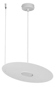 Lustr na lanku PIATTO 1xGX53/15W/230V pr. 35 cm bílá