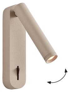 LED Nástěnné bodové svítidlo ABRIEL LED/6W/230V béžová