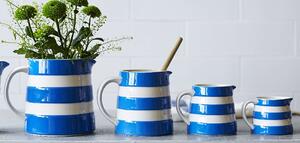 Džbánek velký Blue Stripes 840ml - Cornishware