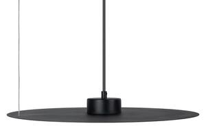 Lustr na lanku PIATTO 1xGX53/15W/230V pr. 45 cm černá