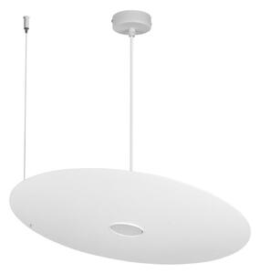 Lustr na lanku PIATTO 1xGX53/15W/230V pr. 55 cm bílá