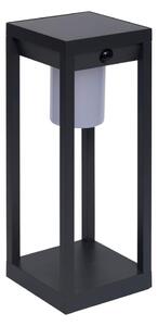 Hesperide - LED Solární lucerna PIKY LED/3,7V 2600 mAh 40 cm IP65 antracit