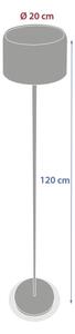 Hesperide - LED Solární lampa BOLTY LED/3,7V 2600 mAh IP65 antracit