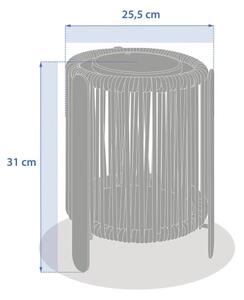 Hesperide - LED Solární lampa LINY LED/3,7V 2600 mAh IP54 antracit
