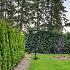 Rabalux MARSEILLE zahradní sloupkové svítidlo max. 1x60W | E27 | IP44 - černé, 8568