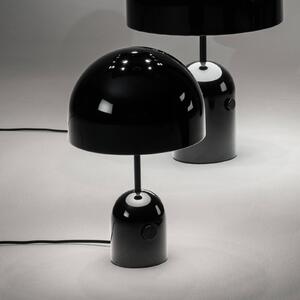 Tom Dixon LED stolní lampa Bell, černá, výška 43 cm, stmívatelná, stmívatelný, Černá, Obývací pokoj / jídelna, kov, Design