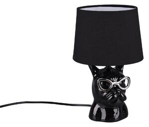 Trio Leuchten R50231002 DOSY - Dětská stolní lampička v černé barvě (Stolní lampička do dětského pokojíčku)