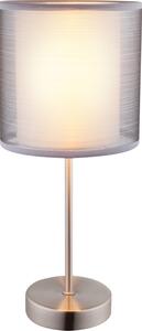 Globo 15190T THEO - Moderní stolní lampička 1 x E14 (Moderní stolní lampička s dvojatým stínidlem )