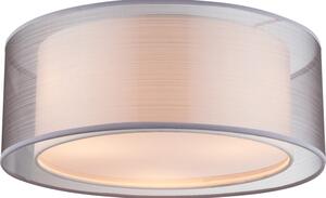 Globo 15190D THEO - Moderní stropní lustr s dvojatým stínidlem 3 x E14 Ø 40cm (Moderní stropní lustr na tři žárovky s malým závitem E14)