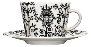 Šálek a podšálek Taika iittala 0,2 l černý