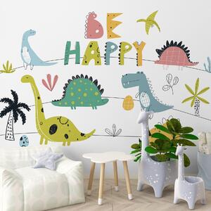 Fototapety Dinosauří dobrodružství přinášejí čistou radost, Fototapety dětské, Fototapety dinosauři, w00794 : uwalls.cz