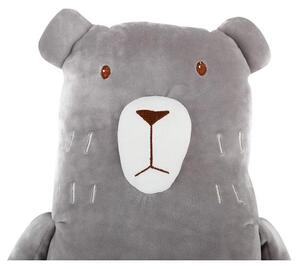 Tegatex Plyšák - polštářek - Šedý medvěd 53 cm