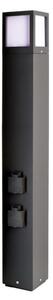 Deko-Light stojací svítidlo Facado Socket 220-240V AC/50-60Hz E27 1x max. 20,00 W 1000 mm tmavěšedá 733065